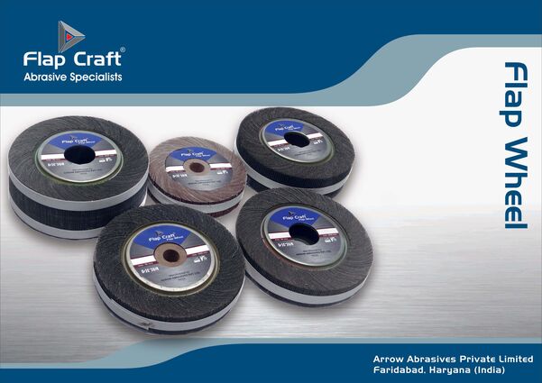 Coated Abrasive Flap Wheels form 100 mm to 350 mm Dia and 15 mm to 50 mm Width in 60 to 1200 Grits 