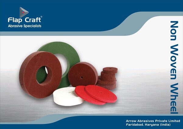 Non Woven Buffing Wheels for Stainless Steel Mat Finish, Deburring, Decorative Brush and Satin Finish.Available from 4