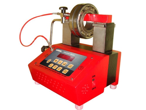 Voltage	230 VPower	3.5/4.0 KVACurrent	15/18 AMPWeight	25 KgModel Name/Number	UIH-2001Country of Origin	Made in IndiaTemperature Control	0-250 Deg CAccuracy Temperature	+/- 3 Deg CResidual Magnetism	< 1A/cmOverall Dimensions	300 x 270 x 265 mmBrand	UnitechAvailable with us is an assortment of UIH-2001 Bearing Induction Heater that is designed for the purpose of heating the bearings and other shrink-fit components, before their mounting while employing the latest technology micro controller based electronic controls. The rough handling and faulty installation or mounting methods may result in reduced operational life of the bearings and other torque transmitting steel components, which are shrunk-fit on shaft.Features:Excellent heatingHassle free performanceLonger service lifeImportant Note - Equipped With Mobile Application