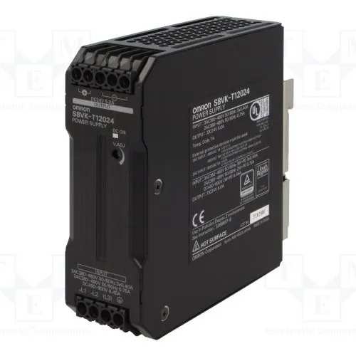 Book type power supply, Pro, 120 W, 24VDC, 5A, DIN rail mounting