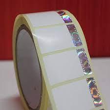 BARCODE LABELS ROLL SIZE 70X35 WITH HOLOGRAM