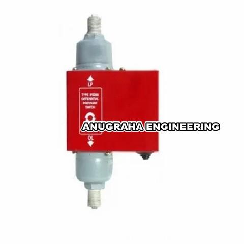 Brand IndfosMedia Type GasElectrical Connection Screw TerminalsIP Rating IP65Weight 400 gCountry of Origin Made in IndiaOperating FunctionIndustrial Differential Pressure Switch (IPSD–50) is an electromechanical device that senses changes in pressure difference between two pressure lines and provides electrical contact closures at predetermined values.ApplicationsThese switches are normally used on pressure lubricated system across the filter to get an indication or alarm when the filter gets choked. It can also be used to stop the pump or energise / de-energise another electric circuit depending upon the actual application. It is designed for use with oil, air, water and low temperature steam. It is not designed for refrigerant gases.