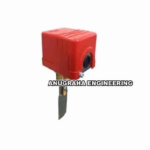 Usage/Application Use to detects movement of water in a pipeModel Name/Number WIKA FSM-6100Brand WikaFlow Rate 15 - 1550 LPMSwitching Current 15A 250V AC, 0.25A 250V DCOperating Pressure 10 BarMaterial Measuring element Paddle, stainless steel 316Wire Length Bore size: 25mm - 150mmInsulation Resistance 100 ohmWithstand Voltage 15 BarCountry of Origin Made in IndiaThe Model FSM-6100 is an electromechanical flowswitch designed for