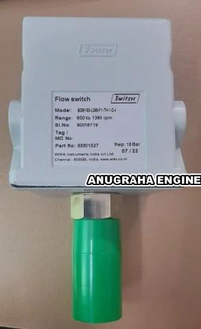 Model Name/Number	Switzer flow switch BGMBrand	WikaFlow Rate	3 lpm to 3600 lpmMedia Type	LiquidIP Rating	IP66