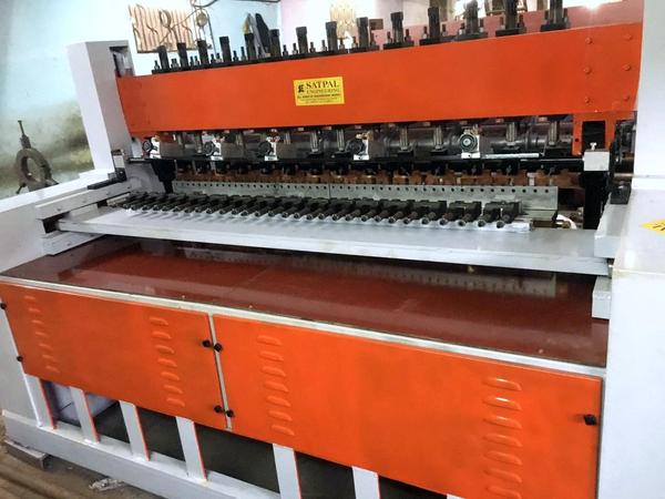 We are among the well-established firms in the industry for manufacturing and supplying Automatic Wire Mesh Making Machine. The product is highly appreciated for being made of superior quality and thus has gained a huge clientele in the market. Automatic Wire Mesh Making Machine is widely used in industrial, horticulture, agriculture, food procuring and transportation sectors for creating barriers. Also, used in gardening, mines and machine protection. We offer an array of this product to meet the diverse demands of the clients. It is available at leading market prices.