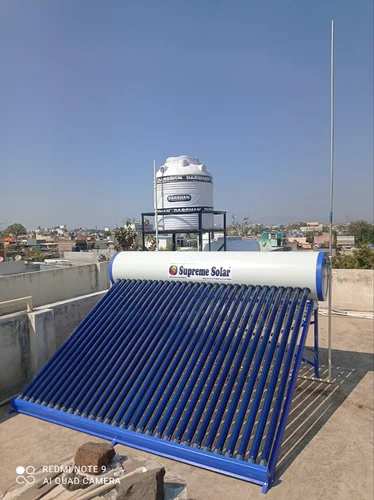 Supreme Solar Water Heater 300 Lpd Ceramic 5 Year Garranty