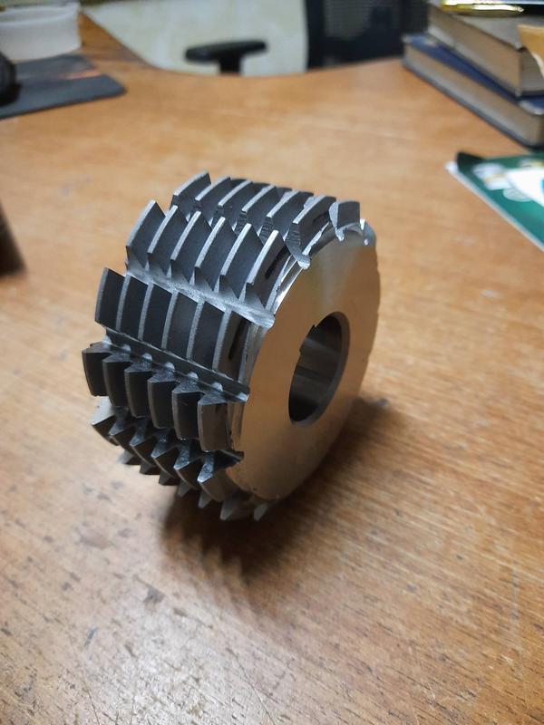 These cutters are used to generate rack tooth on milling machine or VMC. This cutter has multiple teeth over the width which allows to cut multiple teeth in a single pass unlike a single rack cutter. The cutter can be manufactured according to the required pitch of the rack. We offer such cutters upto 300 mm width. This design helps in increasing productivity. We also offer these cutter in ground profile.