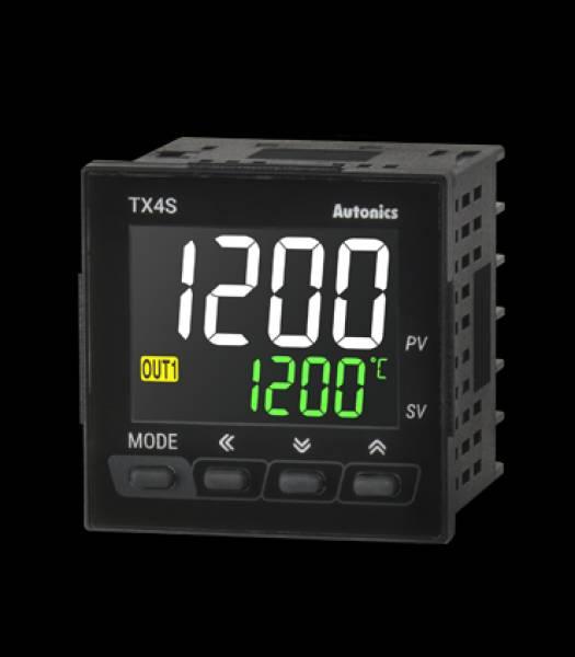 TX4S-24SManufacturerAutonicsManufacturer Product NumberTX4S-24SDescriptionLCD PID TEMP CONTROL 100-240VACDetailed DescriptionTemperature Controller (RTD, Type J, K, L, R, S, T) 100 ~ 240VAC Panel MountIndustrial Automation and ControlsControllers - Process, TemperatureMfrAutonicsSeriesTXPackageBoxProduct StatusActiveTypeTemperature Controller (RTD, Type J, K, L, R, S, T)Input Range-100°C ~ 1700°COutput TypeVoltage (External SSR)Control MethodOn/Off, Proportional (PID)Communications-Number of Characters Per Row4, 4Display TypeLED - Dual Color CharactersDisplay Characters - Height0.551
