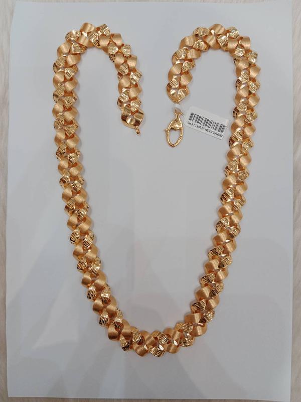 22.kt 916 bis holmarkw.t 55.220  g.m  broadness half inch length 22inches