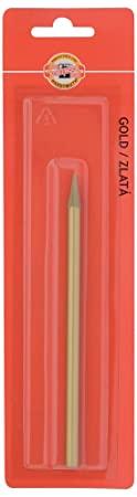 KOH-I-NOOR 8750 Woodless Coloured Pencil - Standard Gold