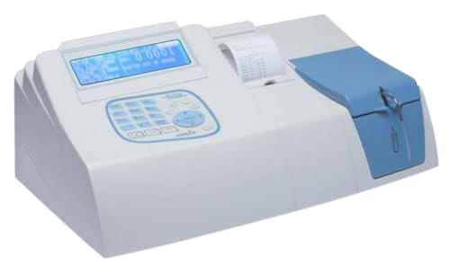 Erba Chem 5X is a low cost, compact, high performance semi automated analyzer for all routine Clinical chemistry, Electrolytes, Immunoturbidimetric assays.Product Features:Semi automated analyzerMulti-point calibration with graphical displayRepeat measurement with read keyUSB connectivity to external printer and PCMonochromatic & bichromatic measurementBuilt- in self diagnosis with help key facilityDual cuvette system and inbuilt thermal printer