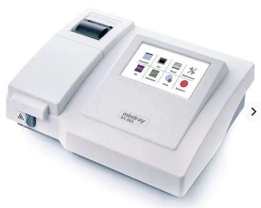 The BA-88A is a semi-automatic chemistry analyzer with large touch-screen and easy-to-use operation software. 7.0 TFT touch-screen & pop-up keypad       Two test mode: flowcell or cuvette       Supports bi-chromatic tests for end point, fixed-time, kinetics methods       External keyboard or mouse support via USB       User-friendly interface and multi-language operation software       Built-in thermal printer