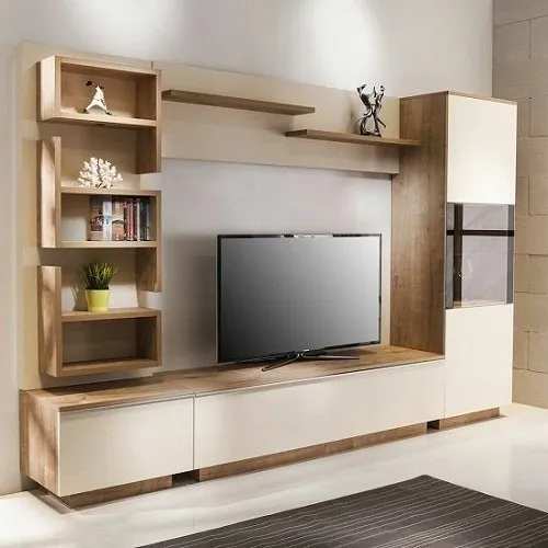 TV Unit Designed and manufacturing by Paras KitchenParas Kitchen Industries Nashik is the group of company. It has its own Research & Development expert team. We are offering Modular Kitchen, Kitchen Shutter & Cabinet, Wardrobe Accessories, S.S. Accessories, Modular Office Furniture & School & College Furniture. Made with superior grade raw material, our products are manufactured in compliance with the international quality standards. These products are widely appreciated by the clients for their elegant designs, proper finishing, perfect polish and corrosion & termite resistance. We are offering these products in many standard specifications, in addition to the customized ones.