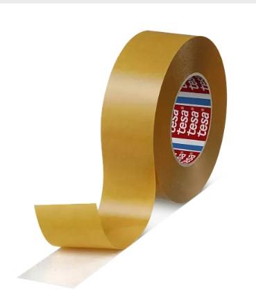 tesa® 4985 is a transparent transfer tape using a modified acrylic adhesive. It offers good immediate grab to uneven surfaces.tesa® 4985 features especially:▪ Excellent conformability due to transfer tape construction▪ Good dispensing properties (with dispenser tesa® 6013)Main Application▪ Mounting of posters and photos▪ Mounting of fabric for pattern books▪ Splicing of paper