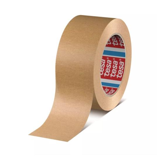 • The paper backing of tesa® 4713 is made with paper from well-managed, certified forests and other controlled sources.• The natural rubber adhesive system features good adhesion to multiple surfaces as well as good tack.Product Descriptiontesa® 4713 is a general-purpose packaging tape based on a fine crepe paper backing and a natural rubber adhesive.Application Fields• Sealing of cardboxes• Suitable for light-weight packaging• Good adhesion in recycled cardboards• Brand showcase and advertisement purposes• Suitable for manual and automatic dispensers• Recycling-friendly tape according to INGEDE Method 12Technical Information (average values)The values in this section should be considered representative or typical only and should not be used for specificationpurposes.