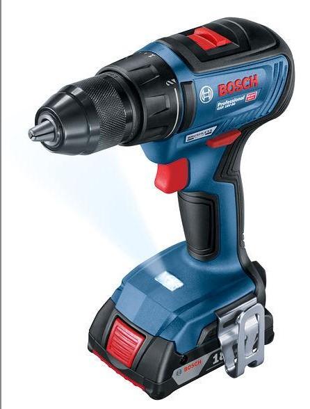 Torque (soft/hard/max.)	28/50/50 NmNo-load speed (1st gear / 2nd gear)	0 – 460 / 0 – 1,800 rpmBattery type	Lithium-ionChuck capacity, min./max.	1.5 / 13 mmWeight excl. battery	1 kgTorque settings	20+1Drilling diameterMax. drilling diameter in aluminium	13 mmMax. drilling diameter in wood	35 mmMax. drilling diameter in steel	13 mmScrew diameterMax. screw diameter	10 mmNoise/vibration informationSound pressure level	88 dB(A)Sound power level	99 dB(A)Uncertainty K	5 dB