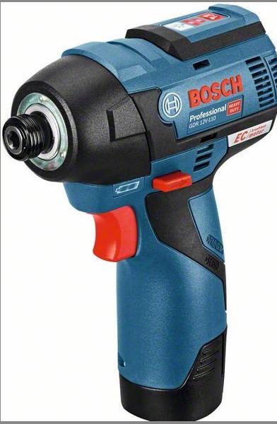 No-load speed (1st level)	0-1,200 rpmNo-load speed (2nd level)	0-2,600 rpmTorque settings	2Torque, max.	110 NmImpact rate	0-3,100 bpmImpact rate (1st level)	0-2,700 bpmImpact rate (2nd level)	0-3,100 bpmBattery voltage	12.0 VTool holder	1/4'' Hex Uni