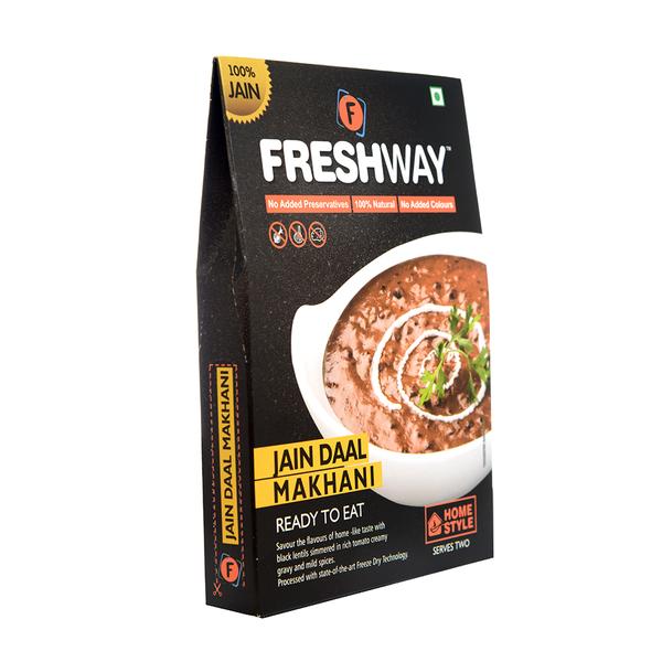 (Packet Weight: 75 gms – Rehydrated Weight: 275 gms)NO ADDED PRESERVATIVES, 100% NATURAL, NO ADDED COLOURSSavour the flavours of home -like taste with black lentils simmered in rich tomato creamygravy and mild spices.Processed with state of art Freeze Dry Technology.Ingredients:Black Lentils, Beans (Rajma), Tomato, Cumin, Cinnamon, Clove, Butter, Refined Vegetable Oil, Iodized Salt and Mix Indian Spices.Precautions:- Store in cool and dry place and away from direct sunlight.- Once opened consume completely.- Correct quantity of water is important. Excess / less water may change the desired results.