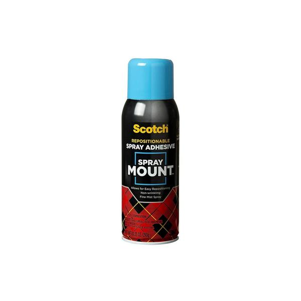 3M Scotch 6065 Spray Mount Adhesive, Repositionable, 10.25 oz.