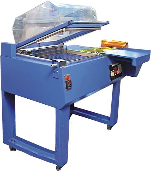 Heater Power	1 kWPower Supply	220V,50-60HZSeal Cut Time	0-3 secondsWorking Efficiency	500-700 pcs/HourFeatures:•	Used for various films to be cut and sealed at the same time•	Used for packing some objects which use film such as PE, PP, POF, PE to be packed•	The operation process is put the object in the film first, then seal and cut the film according to the size of object•	After seal and cut the film, need a shrinking machine to shrink the film•	Then, it packed very tightly•	BS series machine is the shrinking machine to attach the L-type seal and cutting machine as a set complete machine