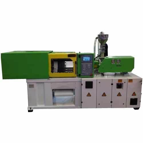 DescriptionKeeping in mind ever-evolving requirements of our respected clients, we are offering a premium quality range of Horizontal Injection Moulding Machine.Capacity ( ton per day):38 TonWorking Grade:Semi-AutomaticMoulding Material:Plastic