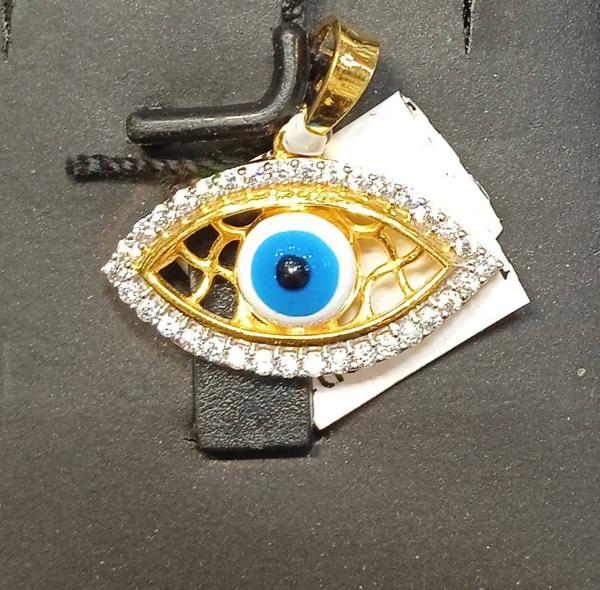 916 Hm Evil Gold Pendent