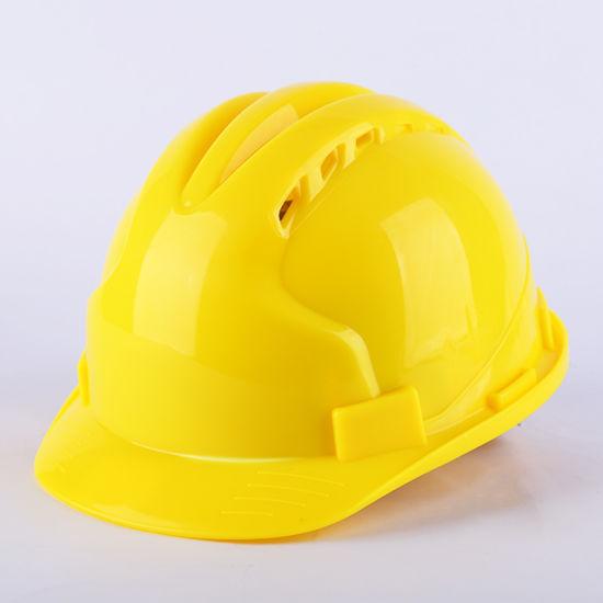 FIBERGLASS REINFORCED Industrial Helmet conforming to IS: 2925 1984 and DGMS approved in Natural Finish with ISI mark , Cotton tape Headband with Cotton tape  chinstrap - 