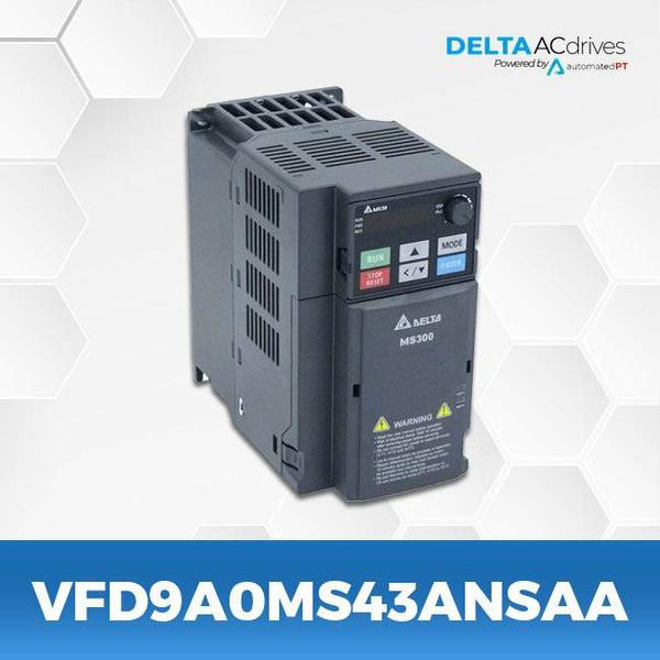  ManufacturerDelta Electronics/Industrial AutomationManufacturer Product NumberVFD9A0MS43ANSAADescriptionVFD-MS300, 5HP 3.7KW 480V 9.0A HDescriptionVariable Frequency Drive (VFD) 460VAC Supply 9A Load