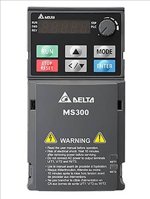 Brand: DeltaRating (HP): 30Input: 3 phaseDelta MS300 series Variable Frequency Drive 22KW / 30HP - VFD45AMS43ANSAA