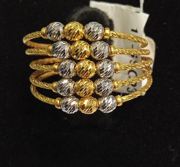 916 Hm Omega Gold Ring