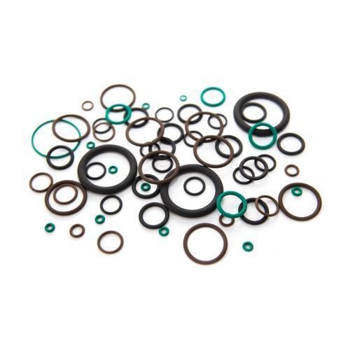 Product Details:Material	Silicon/VITON/NBR/EPDMUsage/Application	IndustrialThickness	as per requirementHardness	as per requirementDiameter	as per requirementRubber O Rings are circular sealing elements with circular cross-sections and are mainly used in static applications. The sizes are specified by the inside diameter and the cross-section diameter. Rubber O Rings are manufactured according to metric and imperial international standards such as AS 568B, DIN ISO 3601 and JIS. Custom sizes of almost any dimension are possible, such as miniature O-rings, special O-rings with large dimensions and continuously molded and spliced cord.We manufacture O-rings in:Nitrile butyl rubberSilicone rubberEPDM rubberViton rubberPTFE