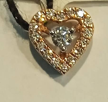 750 Hm Heart Diamond P Set