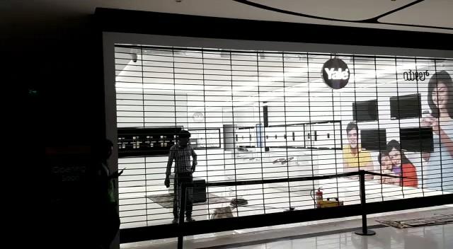 rolling grill shutter for shop & home & mall use for vision 