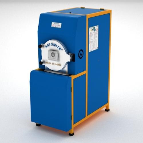Model no. : AZ502grinding capacity : 40 to 60kgautomation grade : semi automaticmaterial : ms bodypower source : electricvoltage (v) : 415current (a) : 7. 5corrosion resistance : yespower consumption : 3. 75 kwhmotor speed : 2880frequency (hz) : 50motor type : three phasecoating : powder coatingchamber : double chamber,Double stage chambermachine dimension : L-36