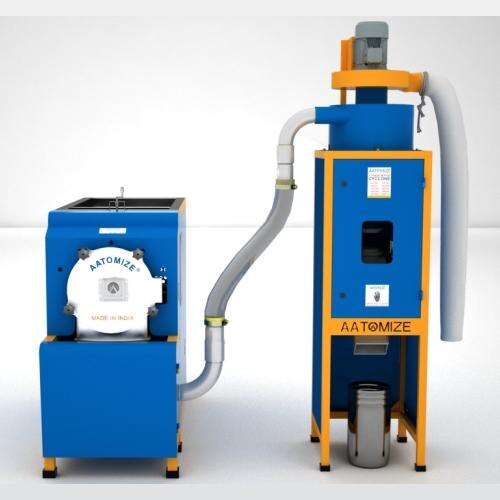 AZC1501 HEAVY DUTY WITH CYCLONEGRINDING CAPACITY : 120 – 160KGAUTOMATION GRADE : SEMI AUTOMATICMATERIAL : MS BODYPOWER SOURCE : ELECTRICVOLTAGE : 415VPOWER CONSUMPTION : 22.0KWHMOTOR SPEED : 2880rpmFREQUENCY : 50H/zMOTOR TYPE : THREE PHASECOATING : POWDER COATINGChamber: Double chamber with pedisionMACHINE DIMENSION: L-69
