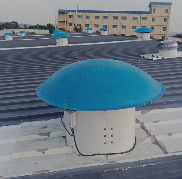 Vayuvents Private Limited manufacturing and exporting high quality Motorized Roof Exhaust Fans worldwide.Vayuvents Private Limited – one of the largest manufacturers and suppliers of Motorized Roof Exhaust Fans in Mumbai, India.Vayuvents Private Limited is India’s leading Industrial Motorized Roof Exhaust Fans exporters.Buy best price high-quality and superior performance and high-quality Motorized Roof Exhaust Fans, Roof Extractor Fan, FRP and Mild Steel Motorized Roof Exhaust Fan, Power Roof Ventilator, Motorized Roof Air Ventilator, Motorized Roof Exhaust Fan Ventilator from Blowtech Engineers one of the largest manufacturer, exporter and supplier of Motorized Roof Exhaust Fans in Mumbai, India.Motorized Roof Exhaust Fans SupplierMotorized roof exhaust fans are an efficient way to rid a facility or building of overheated air problems. The up blast rooftop fan removes the air from the building straight up into the atmosphere, while a down blast fan removes the air downward to the roof by using a bell shaped cap on the top of the fan. Motorized roof exhaust fans deliver cost effective, general purpose exhaust ventilation for commercial buildings as well as for a huge variety of industrial applicationsAdvantages / Features of Motorized Roof Exhaust FansImprove indoor comfort by giving reliable performance.Removes excess moisture that allows air circulation to be maintained.Makes indoor air more breathable by quickly removing smoke and odours.Provides accurate results and easy maintenance for long service life.Applications of Motorized Roof Exhaust FansVayuvents Private Limited’ Motorized Roof Exhaust Fans find applications in industries like food-processing, textile, gas analysis, printing, etc. Motorized roof exhaust fans are used to pull excess moisture and unwanted odours out of a certain area or room. Motorized roof exhaust fans are generally found in kitchens and bathrooms, where moisture can build up due to events such as washing, showering or cooking.