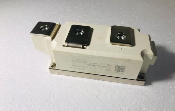 THYRISTOR THYRISTOR MODULE SKKT 570/18E  MAKE : SEMIKRON  ( 570 Amp 1800 V )We “sas power semiconductor devices” are the leading manufacturer and trader of a commendable and premium quality array of capsule thyristor, capsule diode, rectifier diode, etc. We are a sole proprietorship company and manufacture the high-quality range of products in varied specifications to fulfill the diverse needs of our clients. We can provide equivalent & technically supported parts of westcod, semikron, eupec, power ex, abb, dynex, infineon, techsem, etc.SEMIKRON THYRISTOR - THYRISTOR MODULE SKKT 107/22E SKKT162/16E        SKKT 250/22E    SKKT 250/16E    SKKT 330/18E    SKKT 570/18E   