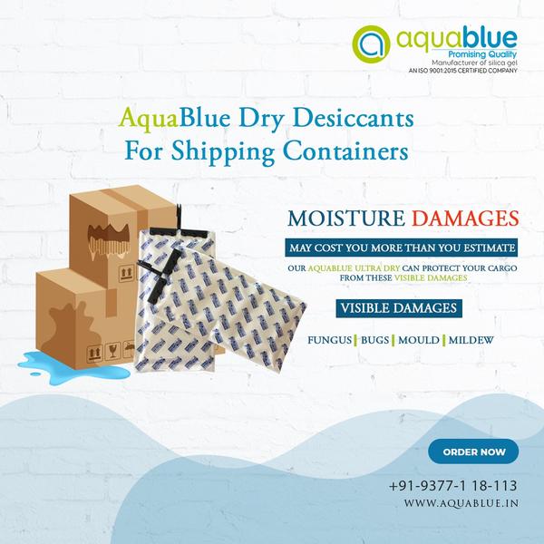Container Desiccant is a specially formulate desiccant product by our R&D department. It is widely used in the container to protect goods/products damage from moisture effect.While shipping material by sea atmospheric air contains high humidity/moisture. which can cause the growth of fungus, mold.other problems like corrosion, erosion, oxidative degradation of the product. These can damage the valuable product.It has a good capacity against moisture condensation by reducing the humidity of air to its dew point level in storage container/cargo during transportation. Besides that, it is designed to stay over the long period of time.Our desiccant will give a very good and satisfactory result to this entire problem. we recommend 6 strips of 500 gm pack at all corner and middle in the puncture container.
