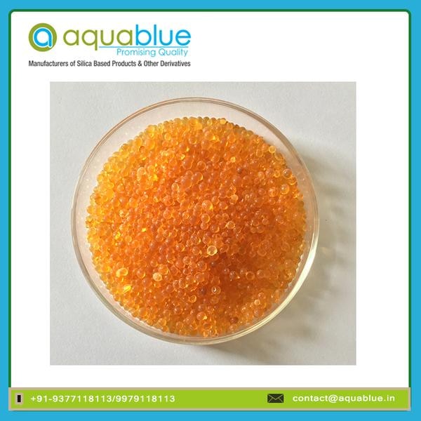Orange Silica-Gel Beads is also known as self indicating silica gel as it is prepared by impregnating white silica gel with organic dye present in a concentration of 0.5 to 1% weight for weight, an indicator, which provides the Orange color appearance.We are the manufacturer of Blue Silica Gel in India. It is semi-transparent glassy crystals use for moisture absorbent. It appears dark blue in color. It''s is known as self-indicating Silica gel. As the crystals absorb the moisture, it turns to light blue gradually & and when they turn to pink, it means it is saturated. Its work and requires replacement or regeneration. It is mainly used as the indicator for the extent of dehumidification and moisture absorption in seal vessel or at some require places.UsageTransformer BreatherPharmaceuticals IndustriesThermal Power PlantsElectronic EquipmentGas DryingOil PurificationLeather IndustriesAir Dehumidifiers Silica gel desiccant is a highly active adsorption material.It is usually made of reacting with sodium silicate a sulfuric acid, aging as well as acid bubble.It is insoluble in water and any solvents.Non-poisonous and tasteless, chemical stability.It won't react with any material except alkli and hydrofluoric acid.Standard white silica gel is referred to as being non indicating. As absorbs moisture it remains physically unchanged. Non indicating silica gel is cheap and effective, available loose in bulk packs or packed in sachets.Company InformationTop Grade High adsorption color-variable orange silica gel beads A type 2-4mm 3-5 mm for indicating desiccant We are quality Silica Gel Manufacturer & Supplier in India.Furthermore, Our products includes Silica Gel,Silica Gel Blue,Silica Gel Orange,Chromatography Silica Gel for concerned industries. With relentless focus on continuous innovative solution we are committed to provide quality Silica Gel products to our customers.Moreover,Our core focus is to understand our client’s need and to provide them customized product quality.In other words,Our R & D department has always help us to find new solutions for our product quality. Our infrastructure & talented professionals together are always able to achieve great flexibility, efficiency & accuracy in our products.Additionally,the strategic location of our manufacturing set up offers several advantages for the continuous supply of our products all over india and foreign countries.