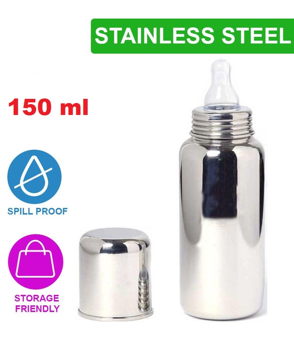 MANUFACTURERS OF STAINLESS STEEL BABY FEEDING BOTTLES 304 GRADE.