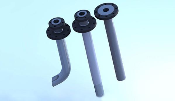 PTFE Lined Dip Pipe (