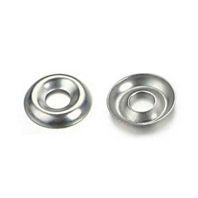 Finishing Washer (Finish Washer) are round decorative washers with a center recess to hold the flat head screw and provide a clean appearance while the washer grips the bearing material securely away from the center. Stainless steel is most common material used for producing finishing washer. Black finish washer is also in application. Aluminum, brass, copper, nickel plated steel are some other options.Bolting Specialist provides fine quality finishing washers for your aesthetic fastening requirement.