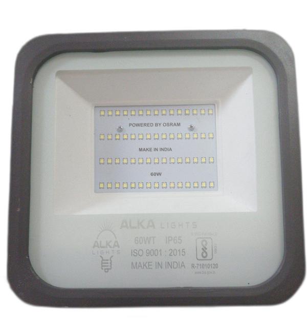1. Make(Brand) : Alka Make2. Input voltage : 90 V to 270 V3. Rated watt : 50W (cool white/warm white)4. LED type : SMD type High power LED ( 9v-1 Watt)5. LED Make : everstar/bridglux/cree/osram.6. LDE lamp efficacy : Min 130to 140 lumens/watt7. Luminous flux : 6500 to 7000 lumens8. Power factor : >0.959. No of hours usage / day : 10 to 12 hours/day10. Surge protection : 6kva (internal)11. Ingress protection : IP 65/IP 6612. Total harmonic distortion (THD): < 15%13. Colour rendering index : Ra > 8014. Working Temperature : 20 deg to 50 deg C15. beam angle : 120 to 160 deg16. Control Circuit : Compatible to LED17. Lamp starting time : Not more than 5 sec18. System power efficiency : > 85 %19. Fixture : Pressure die cast Aluminum with toughened glassAnd waterproof fixture20. Warranty : 2 Years(repairable)