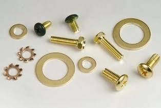 Resitant Metal Alloys manufactures and stocks brass alloy C27000fasteners such as hex bolts, heavy hex bolts, socket cap screws, hex screws, machine bolts, slotted screws, stud bolts, threaded rods, hex nuts, heavy hex nuts, thin jam nuts, plain flat washers, split lock spring washers, dowel pins, etc. Alloy C27000fasteners are produces by cold forged and hot forged method in both metric and imperial sizes. Most of these brass stock fasteners are manufactured as per DIN and ISO standards.