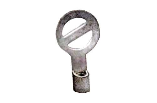 CUBANO COPPER RING TONGUE SLOTTED (LOCK) HOLE TERMINALS ENDS (NEW DEVELOPMENT).