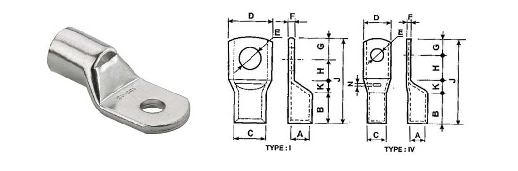 CUBANO COPPER TUBULAR TERMINAL ENDS REF: C.L.W.