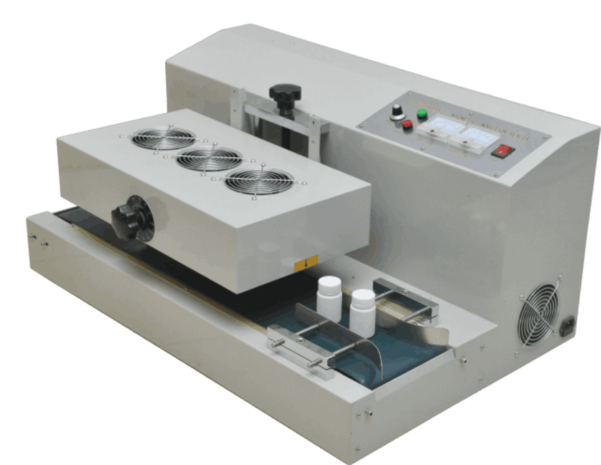 External Dimension:- L-1150mm x W- 480mm x H - 400mmvoltage:- V/Hz - AC 220/50 110/50Power:- 1500WSealing Diameter (mm) :- (20mm -50mm), (50mm-130mm)Available Height :- 40-200Speed (mm) :- 0-10Production Capacity (pcs/min) :- 100 ( 40mm flat capped and PE Bottle)Weight:- 38kg