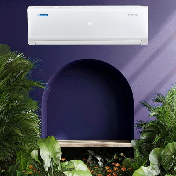 Blue Star 1 Ton 5 Star Split Inverter Air Conditioner (IA512PLU)- High Cooling Performance (HCP)- Turbo Cool- Energy Saver- 100% Copper- Anti-Corrosive Blue Fins for Protection- Comfort Sleep- 1 + 4 Years PCB Warranty, 10 Years Compressor Warranty.......General Feature• BRAND BlueStar• MODEL NAME IA512PLU• SKU IA512PLU• CAPACITY 1 Ton• TYPE Split• ENERGY RATING 5 Star• Operation Features• AIR CONDITIONER TECHNOLOGY Fixed Speed• COOLING CAPACITY (WATT)(MIN~MAX) 3400• COOLING CAPACITY (BTU/HR) 11600• COOLING RATED POWER INPUT (WATT) 955• COOLING CAPACITY (BTU/HR)(MIN~MAX) 11600• ISEER 3.56• ELECTRICITY CONSUMED IN 1600 HOURS. (UNITS/YEAR) 739.27• NOMINAL CURRENT (COOLING)(AMPS) 4.21• AIR FLOW VOLUME (WET CFM) (HIGH / MEDIUM / LOW) 380/ 320 / 270• NOISE LEVEL INDOOR (DB(A)) (HIGH/ MEDIUM/ LOW) 38/34/30• MOISTURE REMOVAL (LITRES/HOUR) 1.05• COMPRESSOR TYPE Single Rotary• ACOUSTIC JACKET ON COMPRESSOR No• Power• (RATED) VOLTAGE/FREQUENCY/PHASE 230 V / 50Hz / Single• Additional Features• AMBIENT TEMP (COOLING) (DEGREE C) 52• REMOTE LCD Remote without Backlit• NIGHT GLOW FUNCTION ON REMOTE BUTTONS No• REMOTE BATTERY TYPE AAA• FEATURES REFRIGERANT R32• FEATURES CONDENSER TYPE 100% CopperVAISHNAV ENTERPRISES312, JAWAHAR NAGAR, MANEWADA ROAD, NAGPUR 440024......ELECTRONIC SHOWROOM IN MANEWADA ROAD, NAGPURNEAR ELECTRONIC SHOWROOM...