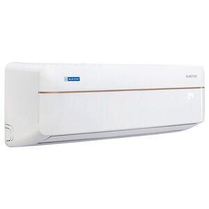 Blue star 1.5 Ton 5 Star V Series IA518VNU Inverter Split AC, White- Anti Microbial Filter- Fix & Lock 4 in 1 Convertible- Nano Blu Protect Technology- Turbo CoolGeneral InformationSeries :- V-SeriesModel :- IA518VNUSplit AC Style :- Hi-WallAir Conditioner Type :- SplitBrand :- BLUESTARAC OperationsISEER Value :- 5.04Approx. Room Size :- 111 to 150 sq.ft.Tonnage :- 1.5 TonInverter Technology :- YesSplit AC OperationsFilter Types :- Anti Microbial FilterRefrigerant :- R32Noise level :- 52 dBStabilizer Free Operation :- YesPower DetailsPower Consumption :- 1260 WattSplit AC DimensionsDepth (Main Unit) :- 22.94 cmDepth (Outdoor Unit) :- 36.7 cmHeight (Main Unit) :- 32.04 cmColour :- WhiteHeight (Outdoor Unit) :- 58.15 cmAdditional FeaturesFeatures• Smart Ready• Rated Ampere: 5.8 AMP• Max Air Circulation: 610 CFM• Moisture Removal Rate (l/h): 1.3In The Box & WarrantyWarranty :- 1 YearAIR CONDITIONERItem Width :- 22.94 cmItem Height :- 32.04 cmItem Length :- 97.5 cmNet Quantity :- 1NNet Weight :- 44600 gram