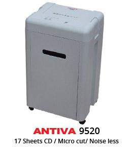 DEPARTMENTAL SHREDDERSHigh Security Micro Cut Departmental Shredders For 3-5 Users Onlykey Features:Auto Start / Stop with sensor.Shredder can be used for 10 minutes-shred capacity output of 1700 A4 sheets in one shred cycle.Auto stop on JAMMING & AUTO REVERSE-Automatically clears paper jam in case of overfeeding rated shred capacity.Thermal protection for motorLow noise level of 58 db-Silent performance.Large bin CapacityCan shred Credit card, 1 CD per passLarge bin CapacityBin full warning-Ease of emptying shredding waste.Mobile with castorsTECHNICAL SPECIFICATIONSModel	9520Feed width (mm)	240 mmShred size (mm)	2x10 mmShred Capacity (70 gsm A4 sheets)	15-17/1CDMotor/Voltage/Power	300 W / 230 VSpeed (metres/minute)	3.2Waste Volume (Litres)	27 LitersWeight (kgs)	23.5 KgMachines Dimensions (mm) HxWxD	650x400x310Application	paper/1 CD/Credit Cards